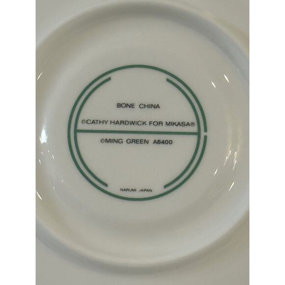 Mikasa Cathy Hardwick Ming Green Saucer - Picture 3 of 3